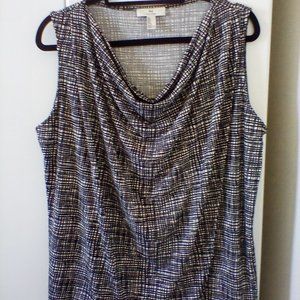 Halston sleeveless top